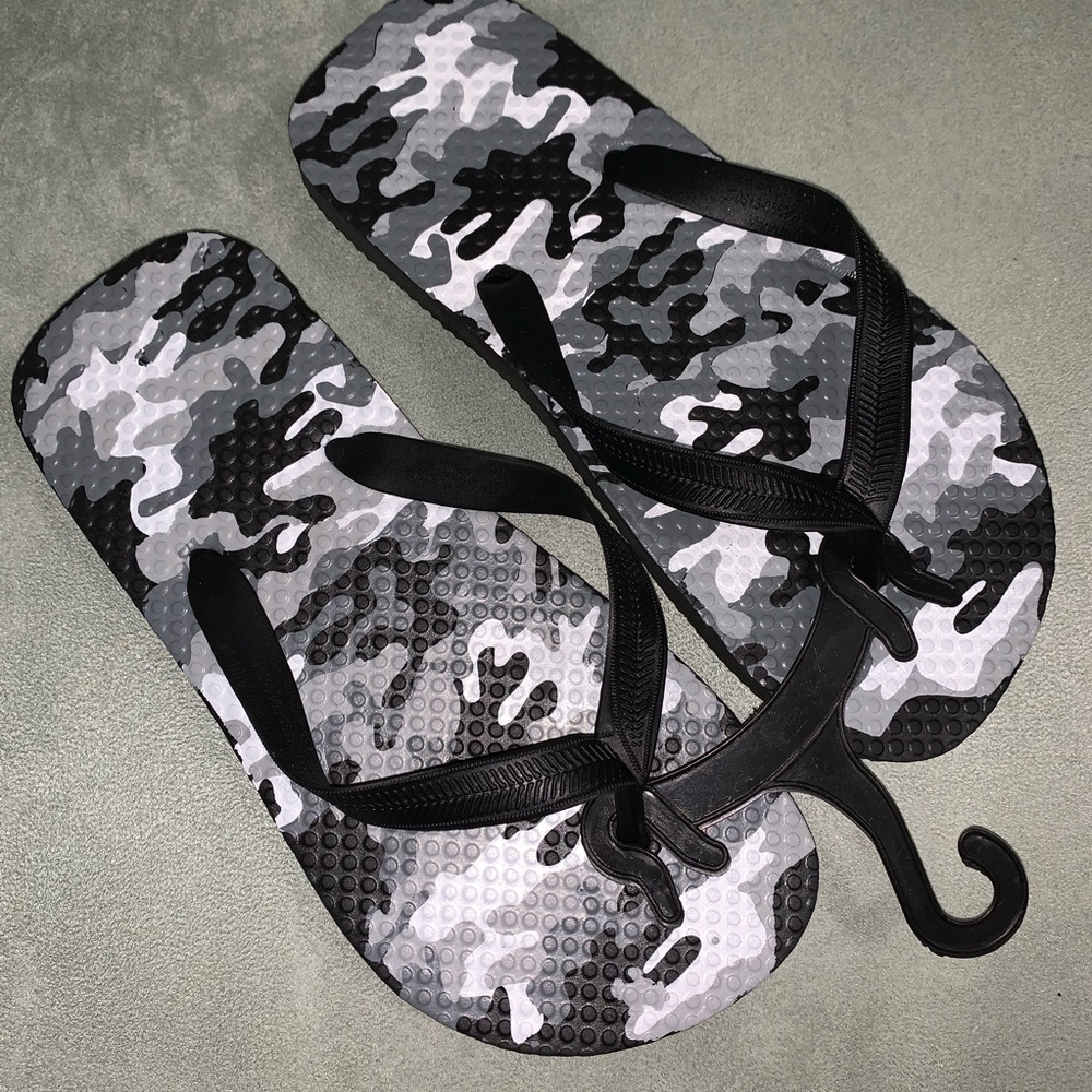 Kids Camouflage Print Sandals